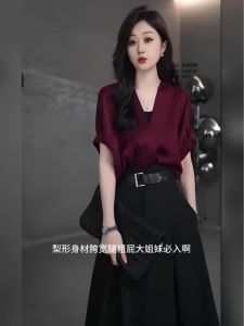 Summer Clothes Matching a Set of 2024 New Arrival Elegant Shirt Skirt Two-piece Set This Years Popular Beautiful Suit Skirt
