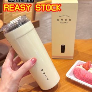 SMEG 550MLColorful insulated cup portable accompanying cup cold and hot dual purpose stainless steel cup coffee cup