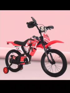 Beige จักรยานเด็ก จักรยานเสือภูเขา 12นิ้ว 16นิ้ว 20นิ้ว จักรยานฝึกหัดเด็ก เหล็กกล้าคาร์บอนสูงเสริมแรง แฮนด์บาร์ปรับขนาดได้