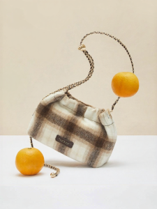 Semir | Colorblock Plaid Crossbody Shoulder Bag