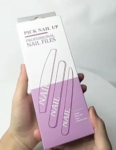 12 Pcs/Pack Washable Double Sided Grit Professional Sponge Nail Files Nail File And Buffer Set