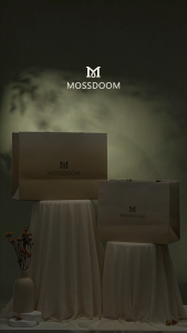 MOSSDOOM ถุงกระดาษของขวัญสุดหรู ประณีต และทันสมัย