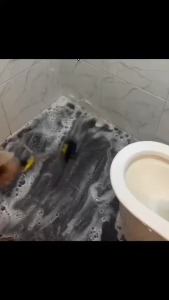 Tub Tile Scrubber Brush 2 in 1 Cleaning Brush 126cm Adjustable Telescopic Pole Stiff Bristles Scouring Pads for Cleaning Bathroom Kitchen Toilet Wall Tub Tile