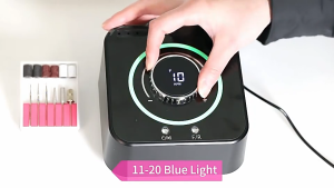 Premium UV Nail Dryer Kit with LED Light - Portable Manicure Accessory Set