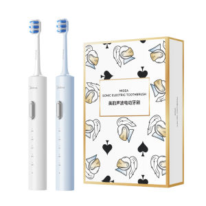 [China Plug Without Adapter] Midea | Adult Smart Sonic Electric Toothbrush Soft Bristles