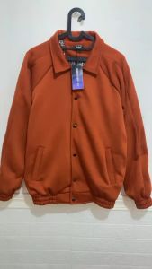 BARKID | JAKET VARSITY PRIA WANITA FULL FLEECE BASEBALL