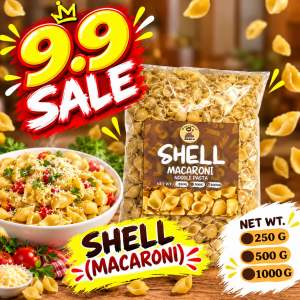 Shell Macaroni Pasta | Shell Pasta for Soups Salads Creamy Pasta & Baked Recipes | 250g 500g 1kg