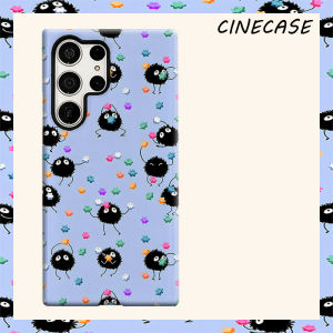 Soot Sprite For Samsung Galaxy S26 S25 S24 A56 A36 Dual Layer Luxury Fashion Full Lens Protective Case