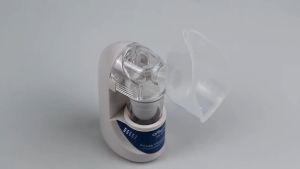 Alat Terapi Pernapasan TaffOmicron Ultrasonic Steam Inhale Nebulizer uap asma sesak dewasa anak