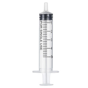 5 ml Syringes Without Caps Liquid Syringes Suitable for Scientific Laboratories Measurement and Small Animal Use