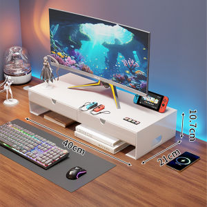 evesigar | Height-adjustable Desktop Organizer with Drawer