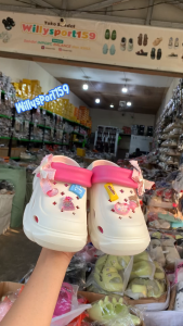 Sandal Anak Perempuan Eva Rubber Motif Pita Tali Belakang Baim Ringan Faishon Terbaru