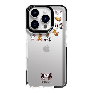 KEYOUQU | Titanium Metal Case for iPhone 17/16 Pro Transparent Silicone Full Protection Disney Mickey Luxury