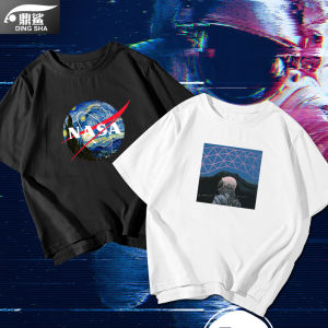 DINGSHA | Gag Van Gogh Starry Night Astronaut T-shirt