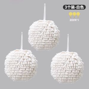 Ultra Absorbent Hanging Hand Towel Non-Shedding Kitchen Bathroom Household Personal Cleaning Tool Imported from Japan