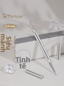 Brainbow | Dụng Cụ Đào Xuất Mụn Đầu Đen Hai Đầu Cho Tiệm Làm Đẹp Chuyên Nghiệp Có Nắp