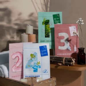 Numbuzin No.1 Dewy Glow Spa Sheet Mask / No.2 Water Collagen 65% Voluming Sheet Mask / No.3 Tingle-Pore Softening Sheet Mask / No.4 Icy Soothing Sheet Mask