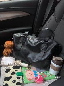 Trendy Large Capacity Casual Tote Bag Ladies Handbag Travel Bag Soft Handle Polyester Lining No Compartment Water Resistant