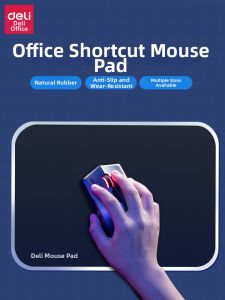 deli | Non-slip Comfortable Wrist Support Mouse Pad