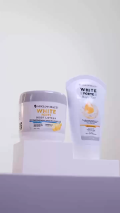 MS GLOW WHITE FORTE SERIES - Dosting Body lotion 250 GR & Body Tint 150 GR - Paket Pemutih Badan Permanen Cepat Putih