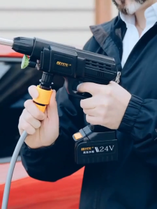 Wireless Car Washer 6 in 1 Pressure Washer Gun Portable Lithium Battery Rechargeable High Washers Sprayer Water Gun