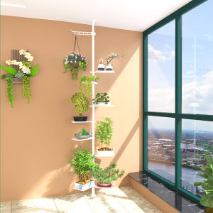 [Special Generous Receptacle] Creative Ceiling Indoor Balcony Living Room Multi-Layer Window Shelf Succulent Flower Stand