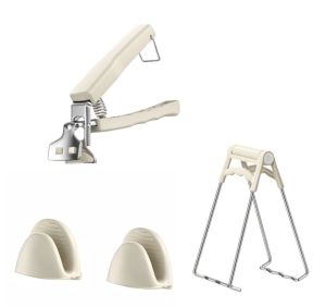 Anti scald bowl clamp dish clamp anti slip and anti scald kitchen clamp dish clamp steaming dish clamp stainless steel anti scald clamp bowl clamp