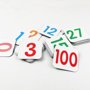 Magne Digital Stickers 0-100 Magnets Numbers Cards Office Teaching Advertising Fridge Magnets 1-50 Early Education