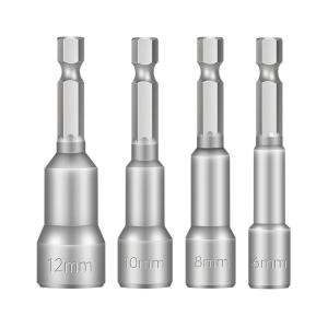 LECAN | Electric Wrench Tool Set with Socket Head Full Set of Bits Hex Key Extended Wind Gun Drill Screw Socket Adapter