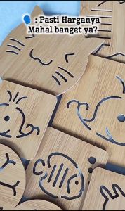 Wooden Coaster / Tatakan Dapur dan Gelas - PR0027