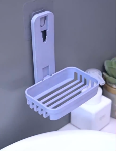 ZH406 Double Layer Wall Hanging Hollow Soap Holder Bathroom Drain Soap Box