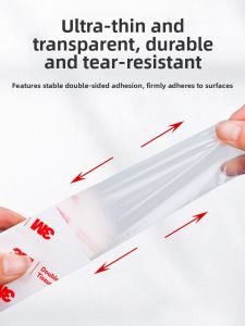 3M | Băng Dính Vải Không Dệt Keo Mạnh Dán Mỏng Trong Suốt Bám Dính Cao Chống Nước Chống Ẩm Chịu Nhiệt Dễ Tearing Không Để Lại Vết Keo