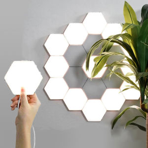 Lampu Dekorasi Dinding LED Sensitive Touch 3Pcs