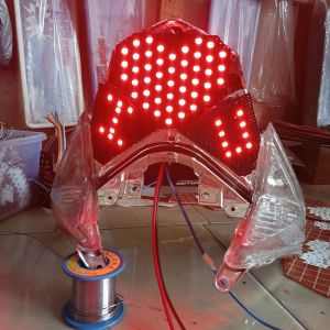 stoplamp running vario 125old/bolham 8mode merah polos rem mantang