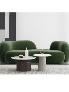 Italian Normcore Pea Sofa Minimalist Design Living Room Special-Shaped Clothing Store Beauty Salon Reception Room Rest Area Sofa