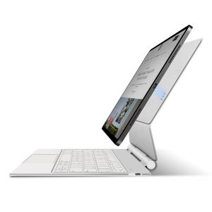 AJIUYU | Magic Keyboard Case for iPad Pro 13 Inch iPad Pro (M5) (M4) 13" Smart Pogo Pin Direct Connection Multi-Touch Trackpad Keyboard