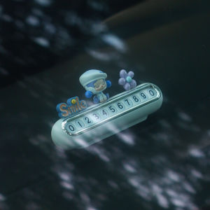 ป้ายจอดรถติดรถยนต์แบบน่ารักสำหรับผู้หญิง ป้ายโทรศัพท์มือถือชั่วคราวสำหรับการเปลี่ยนทิศทางของรถ สินค้าตกแต่งภายในรถยนต์ Bubbles Mart