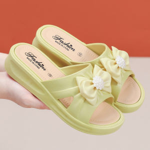 JIFANPAUL | Thick Sole Anti-slip Soft Bottom Fashion Wedge Slipper