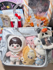 AORDA Star Chaser Large Capacity Crossbody Pain Bag Concert Hidden Tag Holder Soft Nylon Cartoon Style Leisure Shoulder Bag