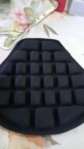 รถจักรยานยนต์ 3D Seat Pad 3D Saddles Pad Comfort Universal สบาย Breathable เบาะรองนั่งหมอนสําหรับการเดินทางขี่