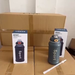 Bình giữ nhiệt cao cấp SPORT 800ml inox316 cốc nước giữ nhiệt thể thao bình có ống hút vỏ chống xước
