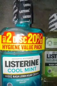 Listerine 500ml Cool Mint Antiseptik: Panduan Penggunaan dan Manfaat