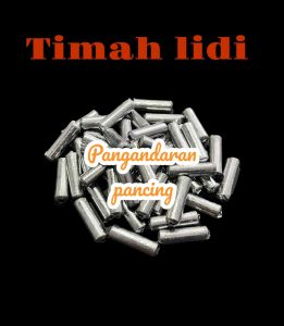 Timah jaring timah pancing bandul bentuk panjang Timah pancing Timah pemberat jaring