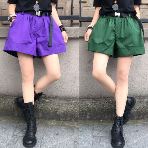 High Waist Wide Leg Short Pants Womens Fashion Loose Casual Stylish Hot Pants Summer 2024 Korean Version plus Size