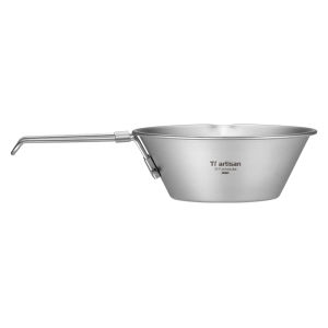 Tiartisan | Portable Titanium Campware Folding Outdoor Bowl