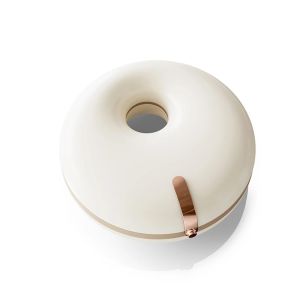 Portable Double-layer Denture Storage Box Donut Braces Orthodontic Retainer Dental Braces Organizer Practical Storage Solution