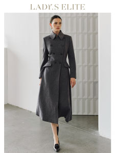 LadyS Elite | Wool Cashmere Blend Coat