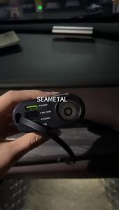 SEAMETAL USB Car Charger 60W Super Charge 1-to-5 Cigarette Lighter Socket Adapter PD30W Voltmeter 360° Rotation 12V/24V