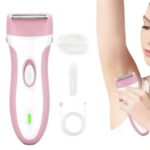 Máy Cạo Lông Điện Cho Nữ Sạc Được Dùng Cho Nách Tay Chân Vùng Bikini Vùng Kín - Bộ Dụng Cụ Chăm Sóc Với Nguyên Lý Loại Bỏ/cắt Lông Vật Lý