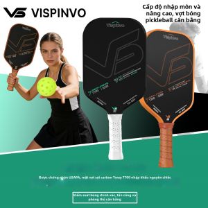 Vispinvo | T700 Carbon Fiber USAPA Certified Attack & Defense Balanced Paddle